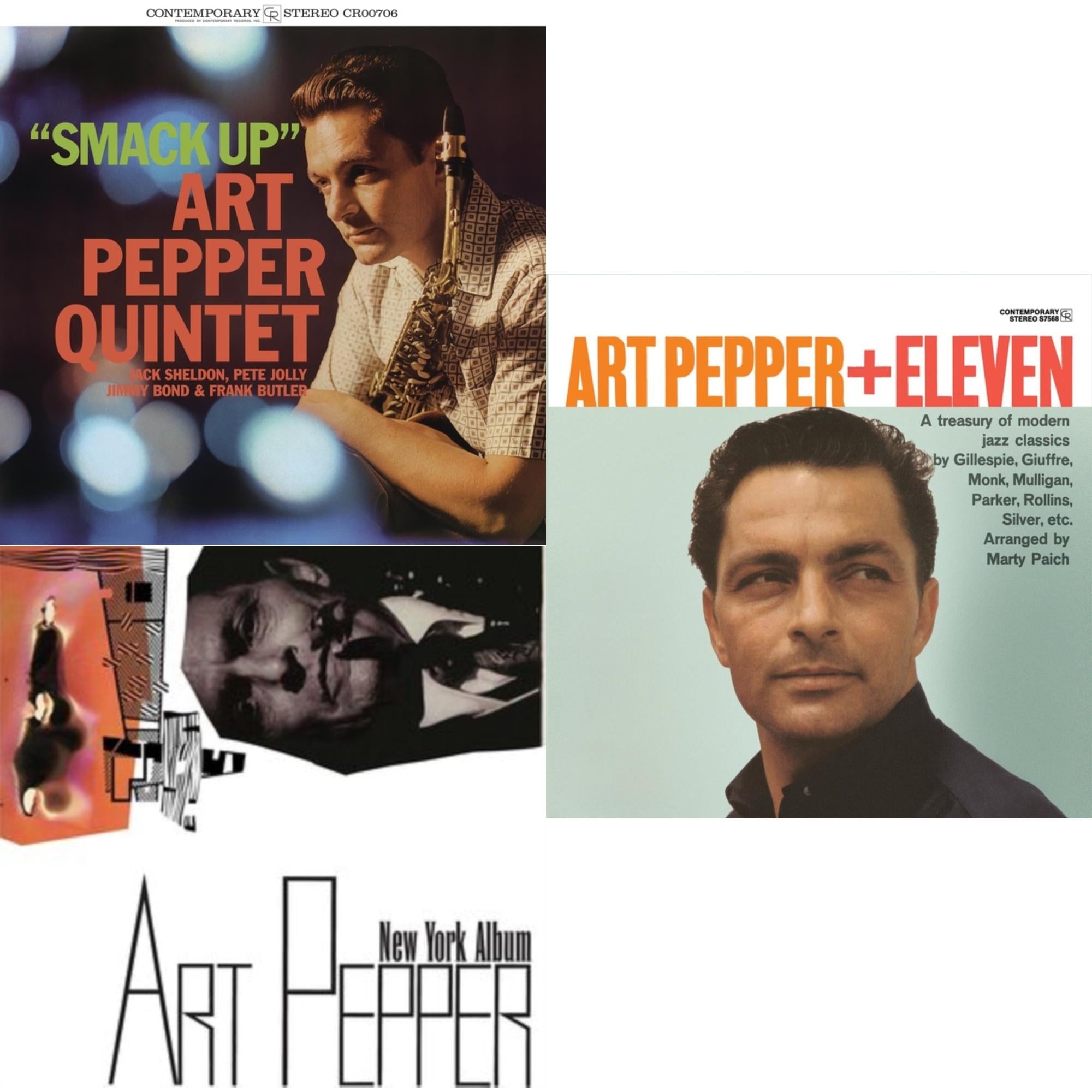 New York Album & Eleven: Modern Jazz Classics (Contemporary Records Acoustic Sounds Series) & Smack Up